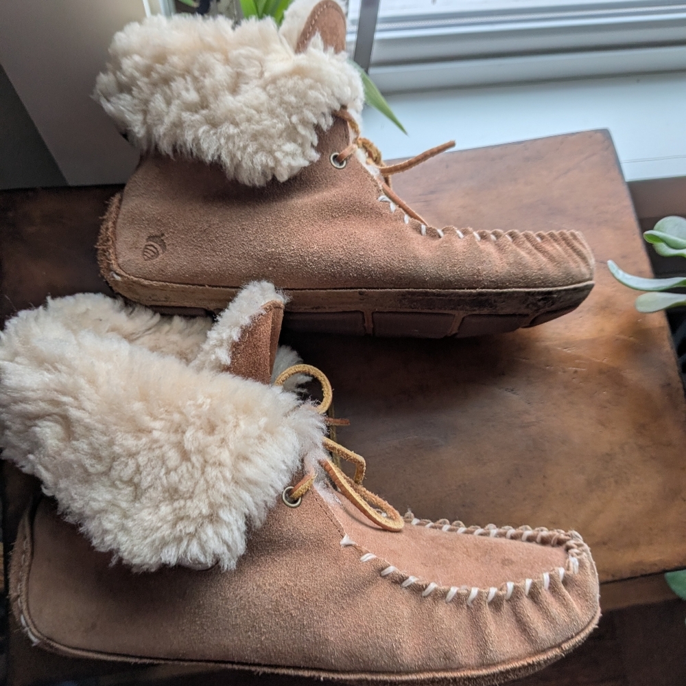 Acorn Moccasin Slippers - Picture 9 of 9